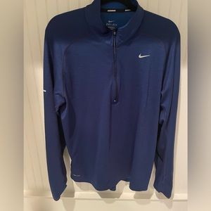 Nike long Sleeve Blue Shirt - L